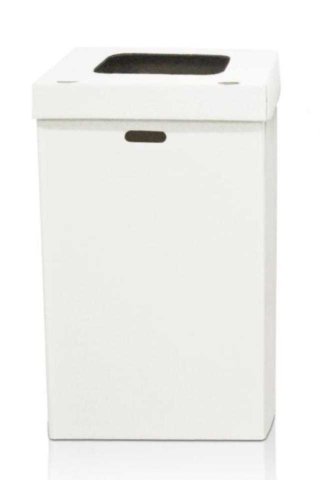 Disposable Trash Can with Lid and Liner