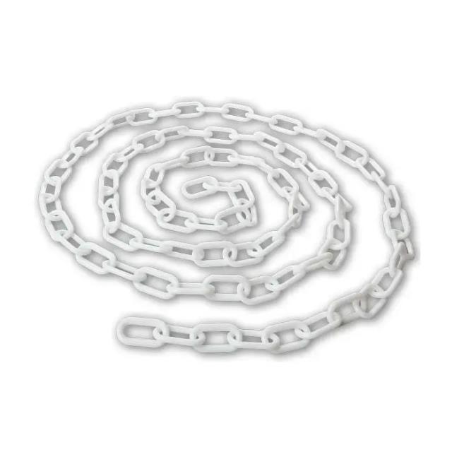 White Plastic Stanchion Chain