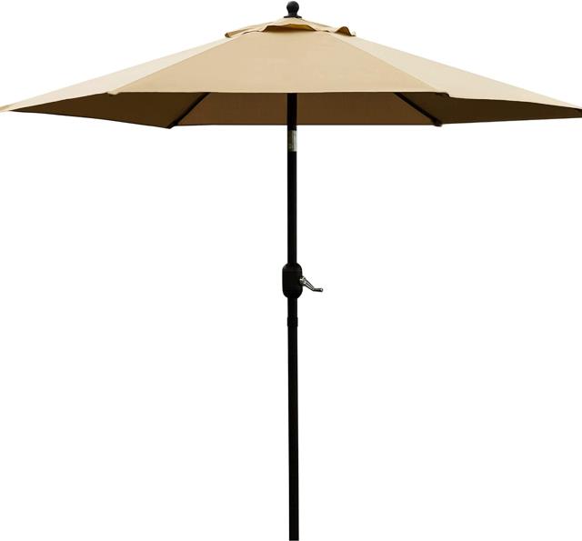 Natural Canvas Market Umbrella 7'