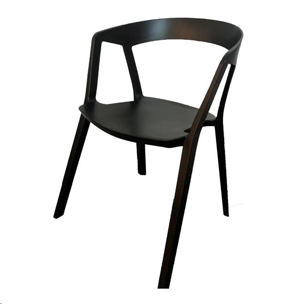 Black Stacking Chair