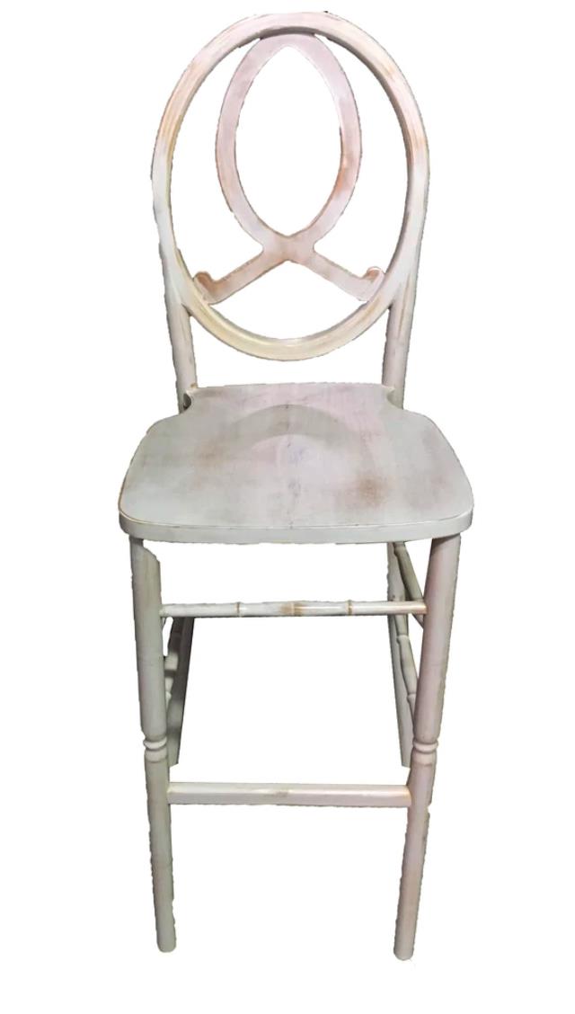White Wash Eternity Barstool
