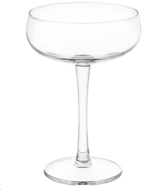 Small Champagne Saucer/Coupe