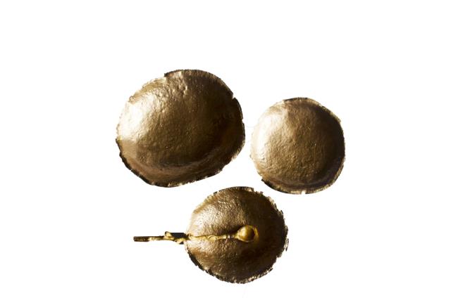 Gold Salt Cellar -Sets Of 3