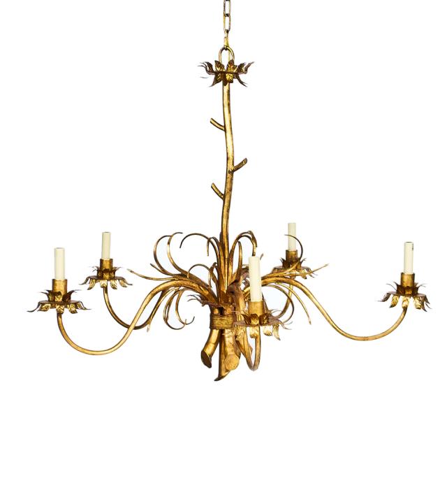 Gold Statement Chandelier