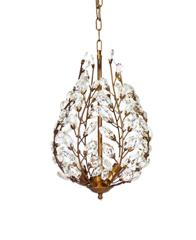 Teardrop Leaf Chandelier