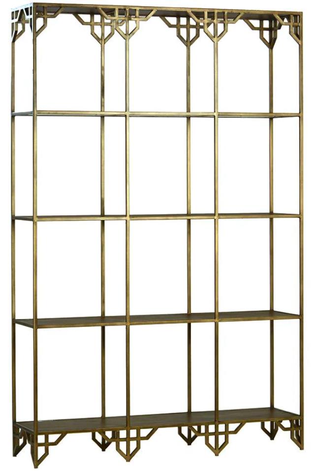 Walker Gold Bookshelf