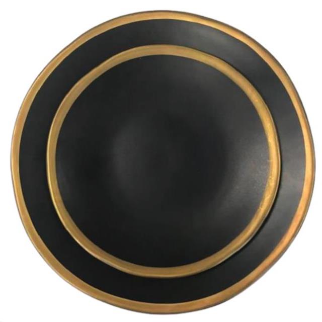 Heirloom Black With Gold Band China
