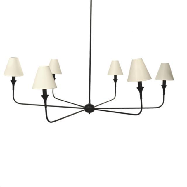 Edith Black Chandelier