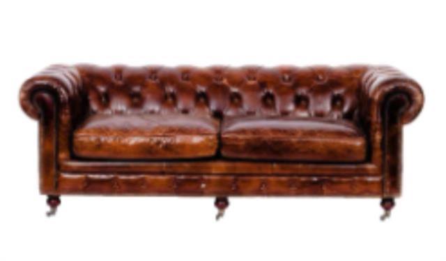 Chesterfield Brown Sofa