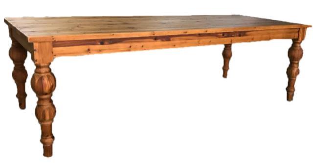 Golden Oak Restoration Dining Table