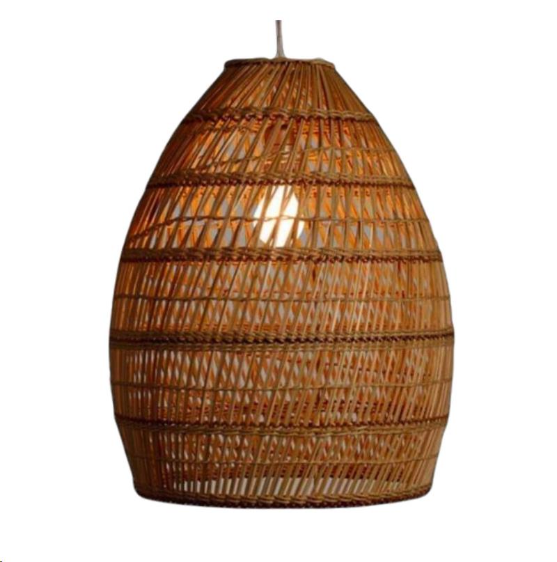 Open Weave Basket Pendant, Large