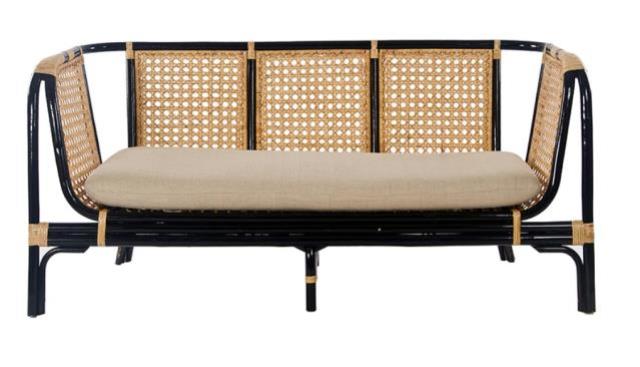 Quay Cane Loveseat