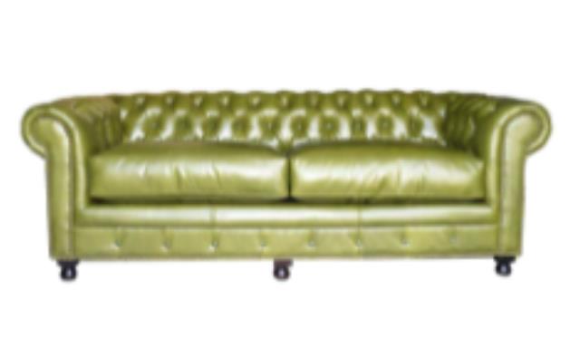 Olive Chesterfield Sofa