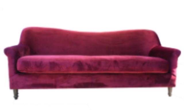Marsala Double Hump Sofa