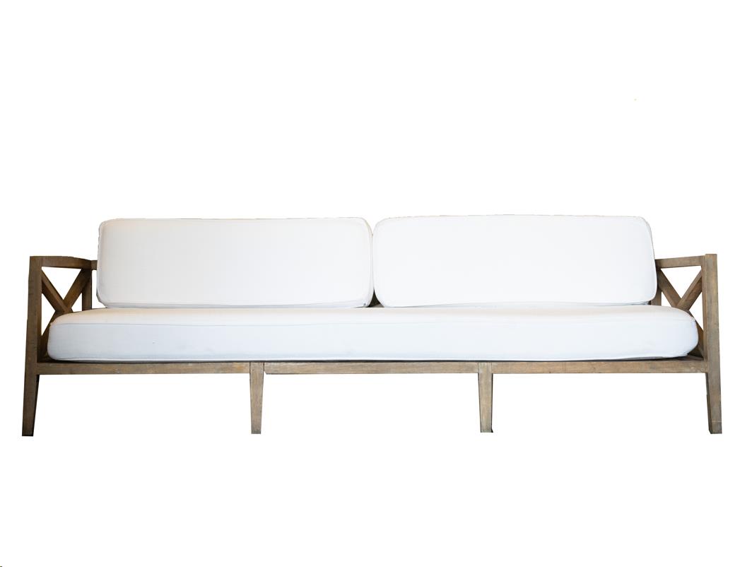 Harper Natural Wood Sofa