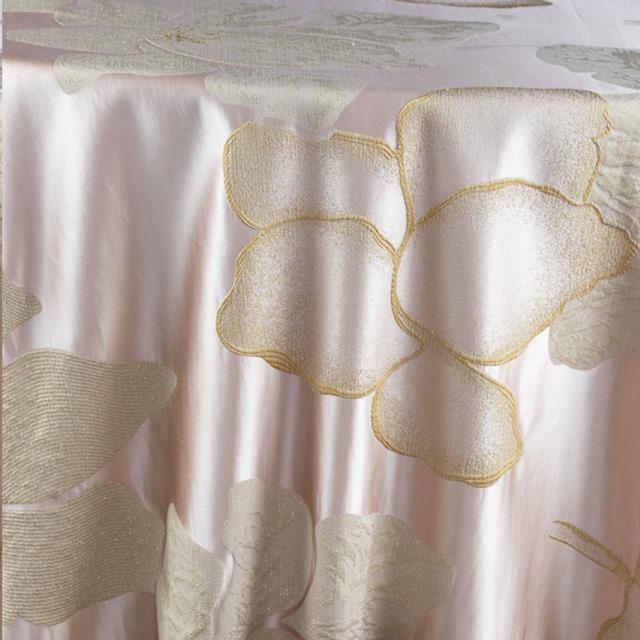 Blush Italian Flowers 108"X156" CLC