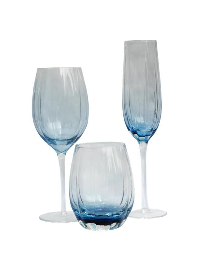 Isle Blue Glassware