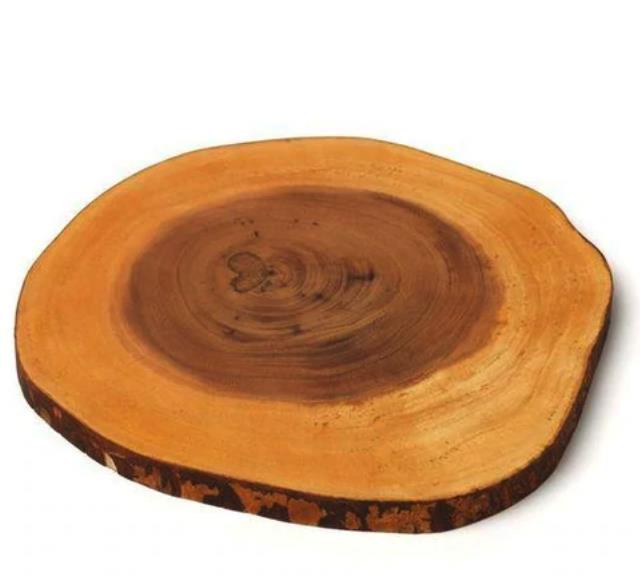 Natural Wood Slice Charger