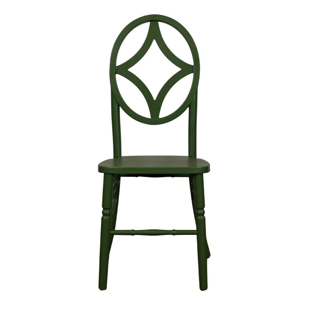 Hunter Green Diamond Chair