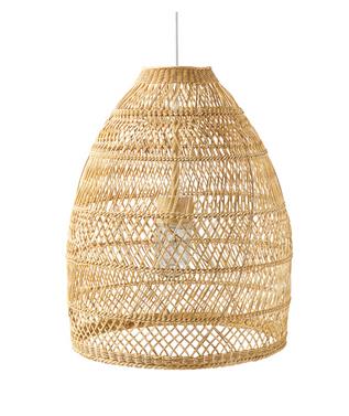 Rattan Dune Pendant 21"W x 27"H