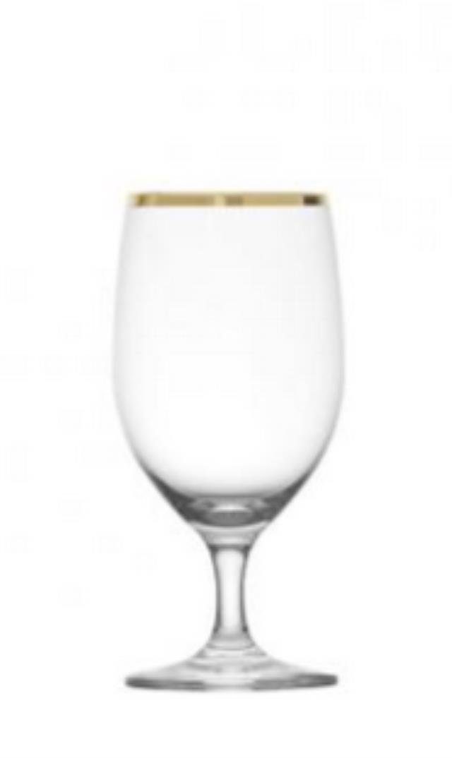 Gold Rim Glassware