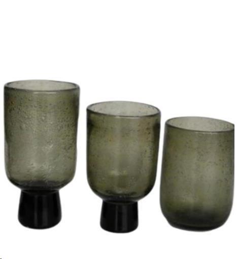 Grey Midcentury Modern Glassware