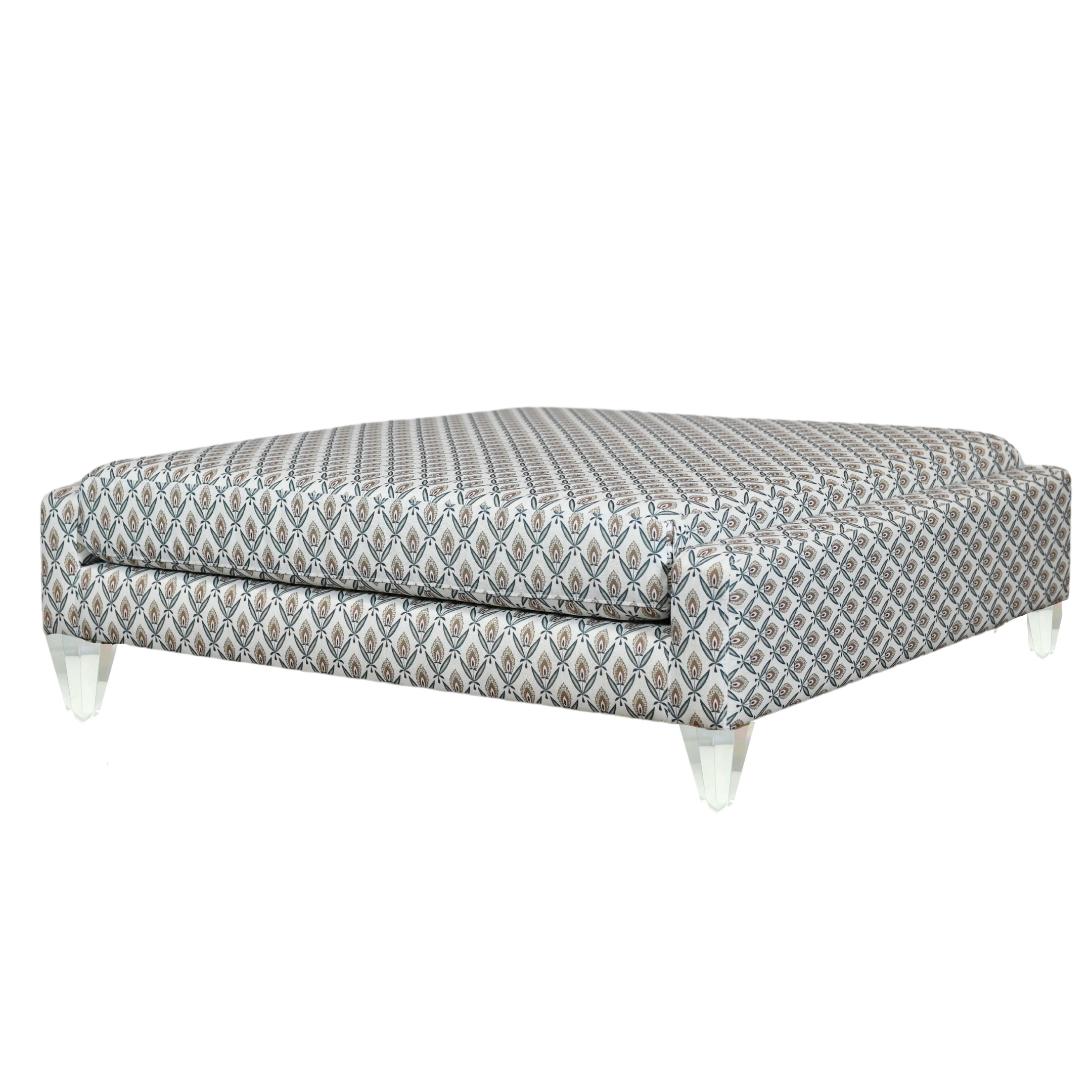 Winslow Ottoman: Darcy Gold
