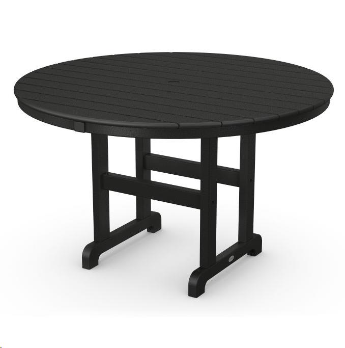 Outdoor Black Poly Table