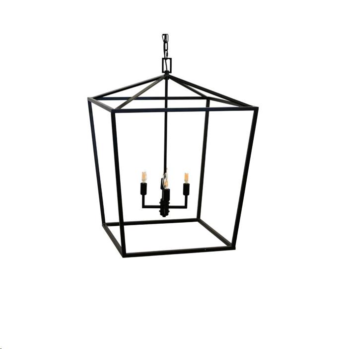 Adams Black Carriage Light: Small
