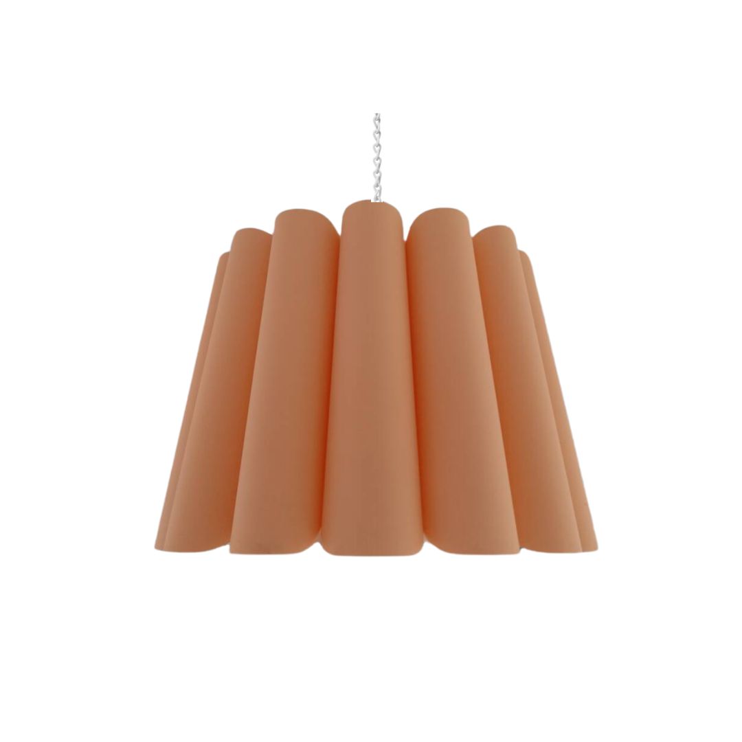 Marlow Peach Pendant Large