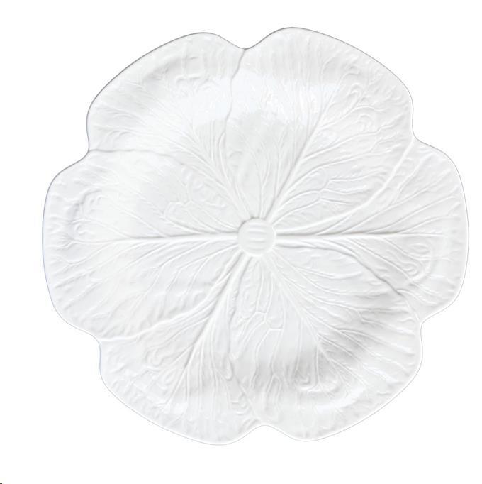 Ivory Cabbage Charger