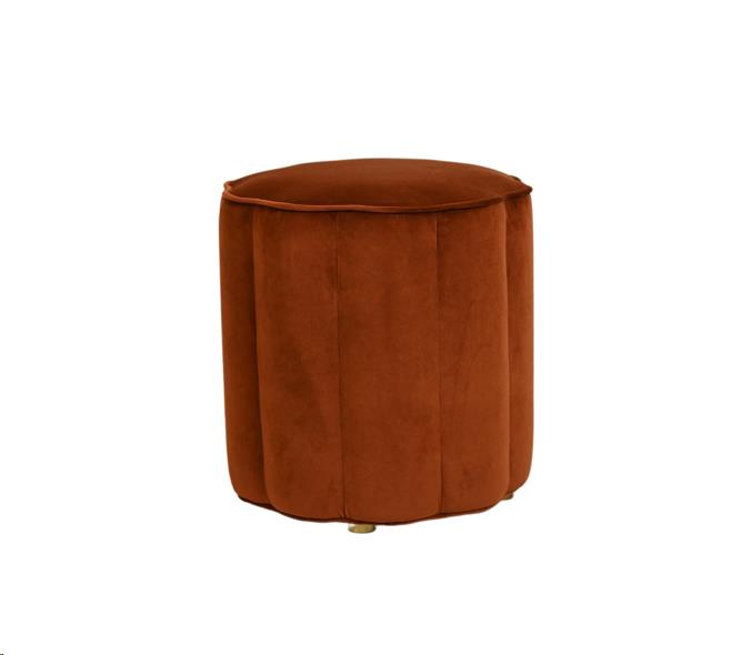 Demi Spice Velvet Side Table