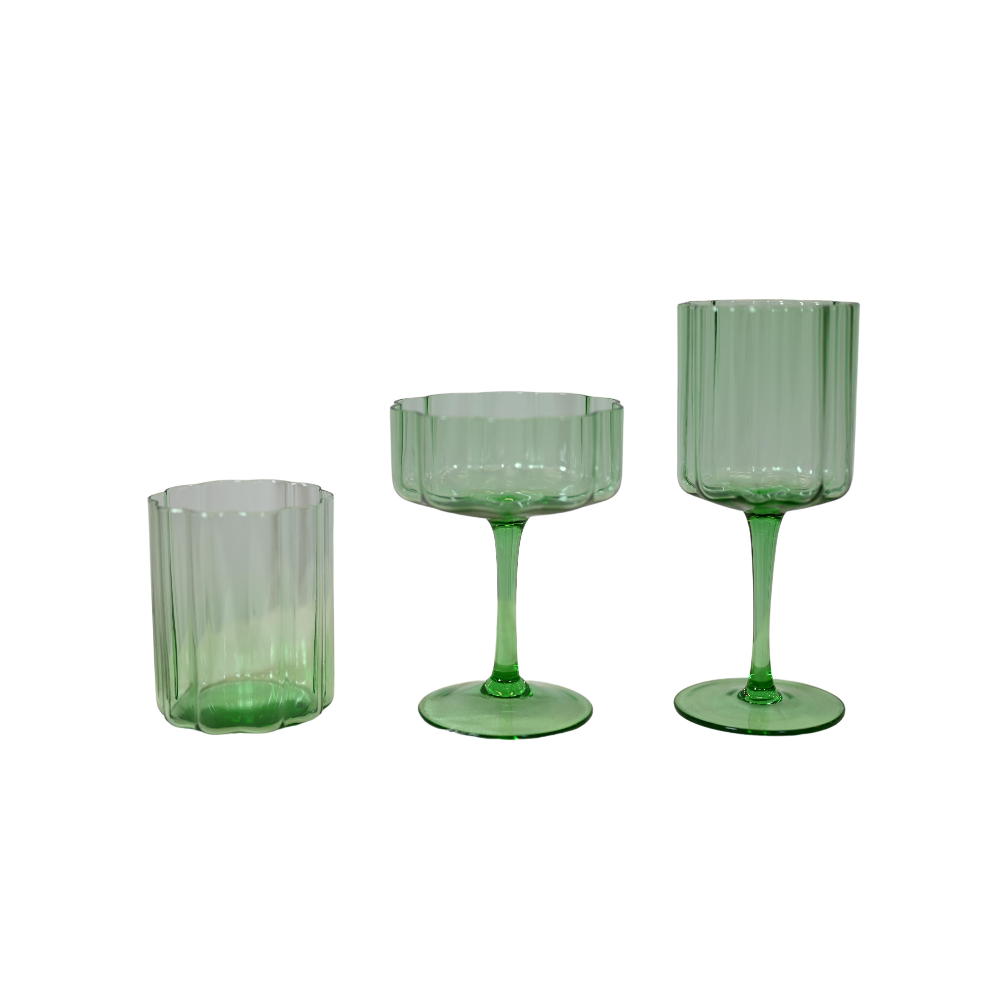 Marla Green Glassware Pattern