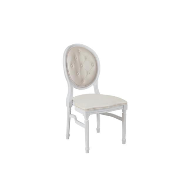 Louis White Chair