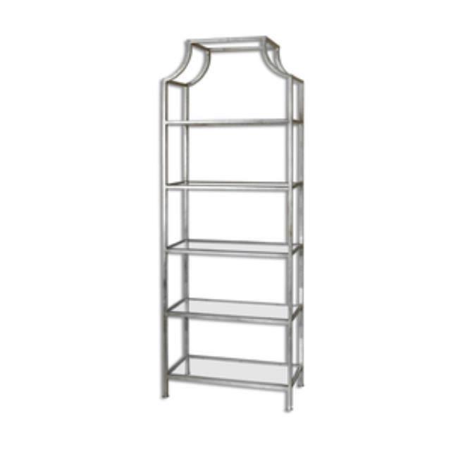 Lux Silver Bookshelf