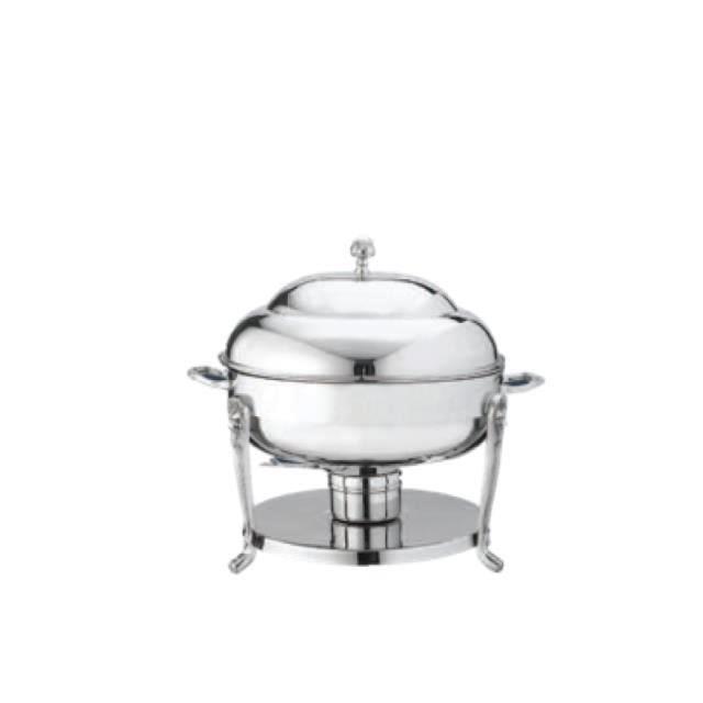 Silver Plated Round Chafer 8 qt