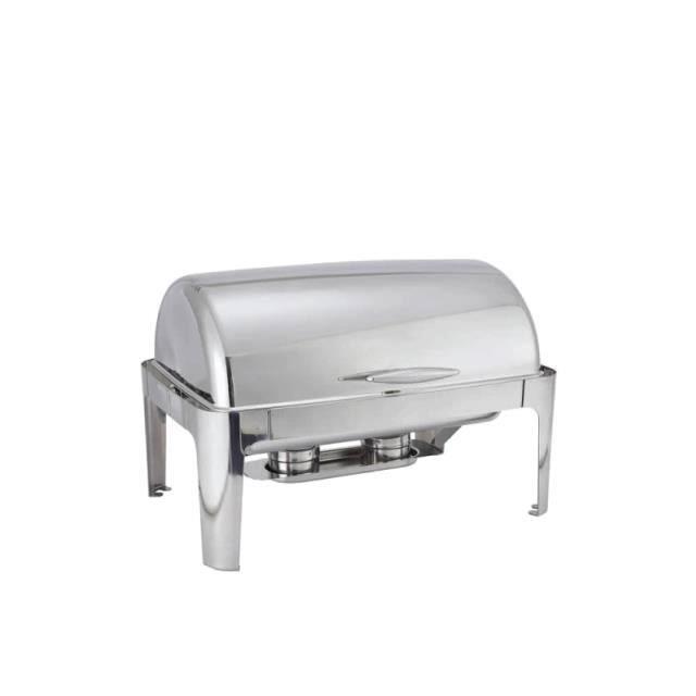 Madison Silver Rectangle Chafer 8 qt