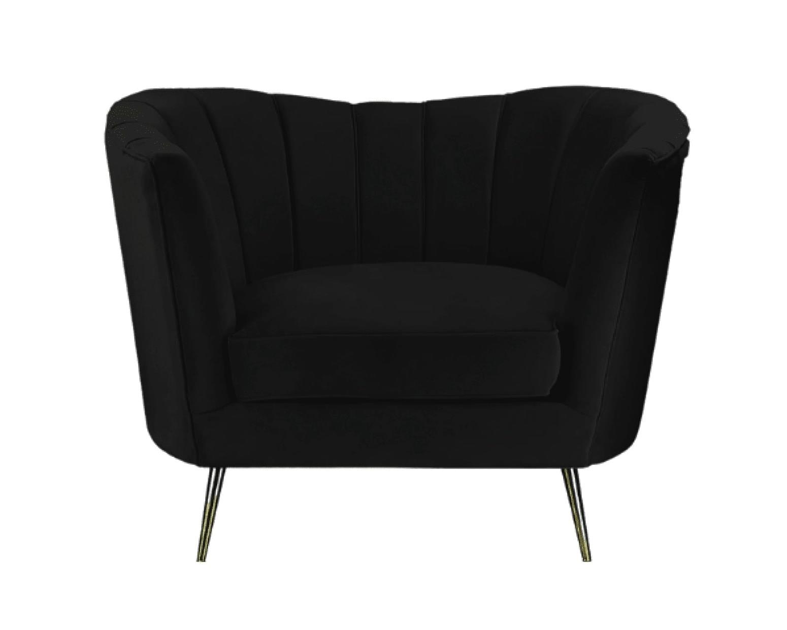 Dahlia Black Chair