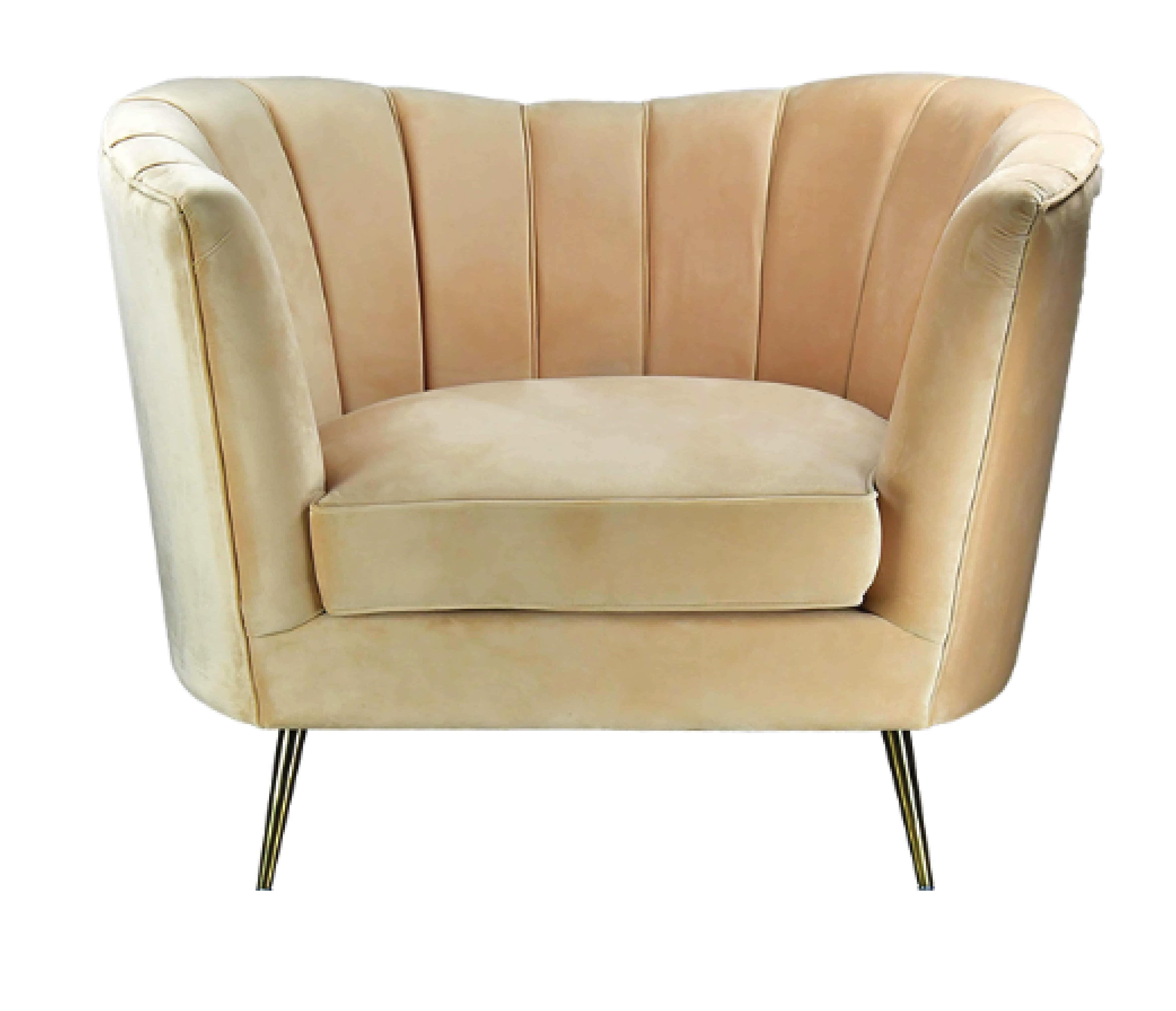 Dahlia Champagne Chair