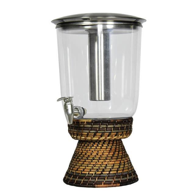 Rattan Base Beverage Server 3 Gallon Base