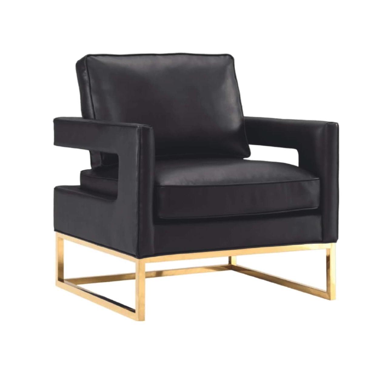 Morgan Armchair: Black