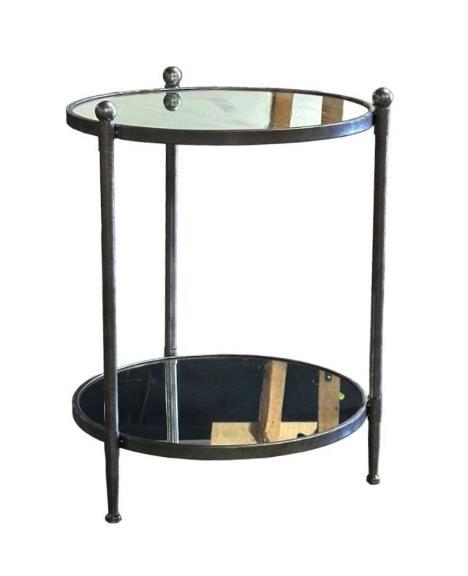Silver Emma Side Table