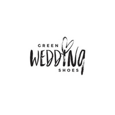 As Seen In Green Wedding Shoes Logo