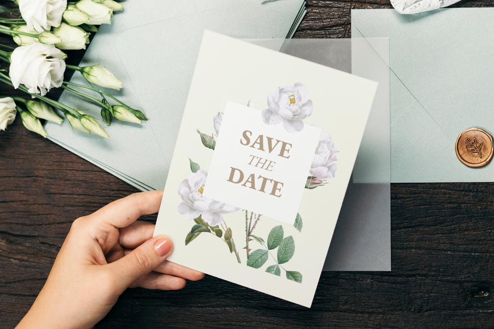 Save the date invitations