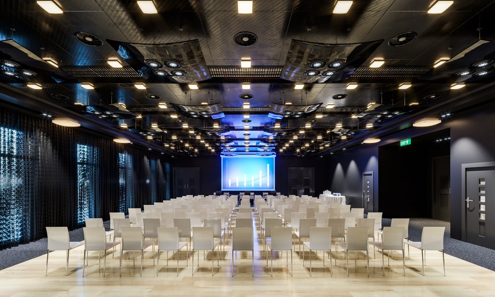 Modern conference hall