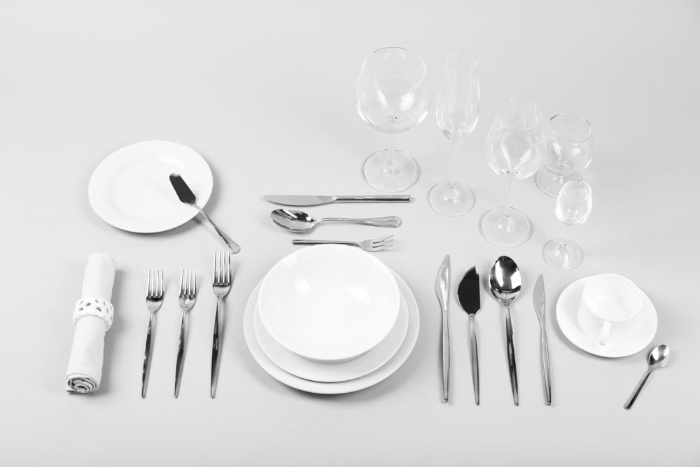 Traditional place setting
