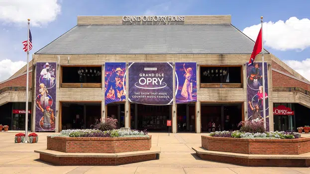 Front of the Grand Ole Opry House in Nashville, Tennessee