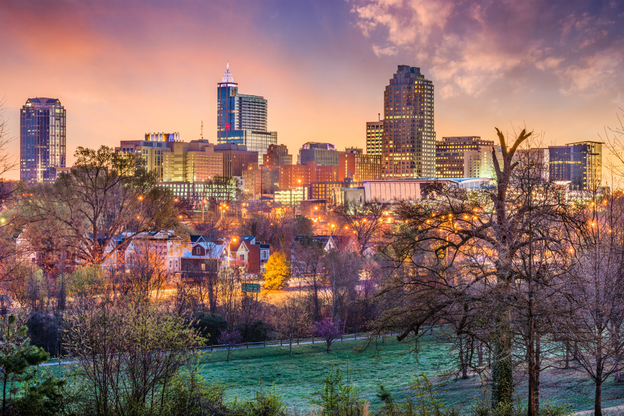 Raleigh, North Carolina, USA skyline