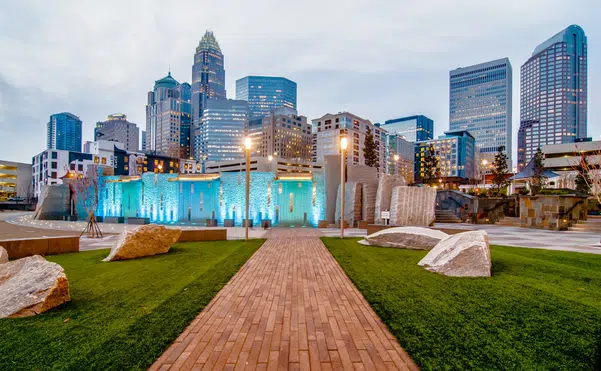 charlotte north carolina skyline