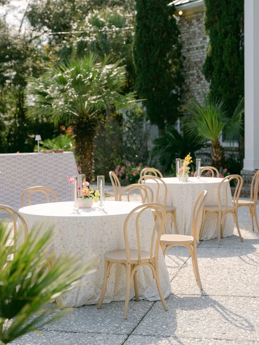 | Curated Events Outdoor venue layout for a holiday party in Charlotte